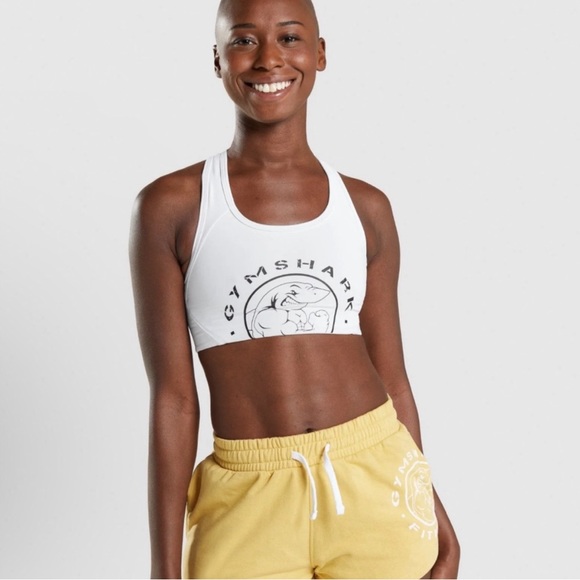 Gymshark Other - Gymshark Legacy Sport Bra white logo small